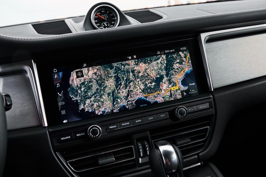 Детали интерьера Porsche Macan S (95B) 2018 года  (WW) (фото 195 из 235)